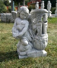 Gartenfigur, Grabengel mit