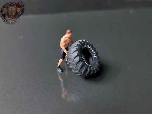 Bodybuilder reifenwerfer - 1/87,