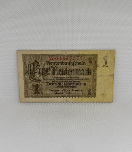 Banknote deutsches reich - reich, 1