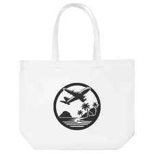 Einkaufstasche "Jet Plane Over