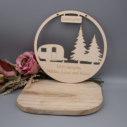 Holz türschild für - holz,