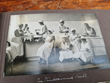 altes historisches Fotoalbum 20er Jahre Kinderheim Kinderkrankenhaus Stuttgart