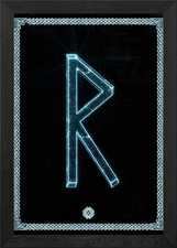 Raidho gerahmtes wandbild - gerahmtes,