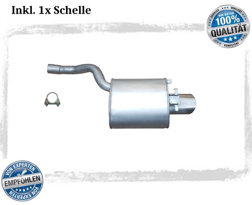Endschalldämpfer mercedes slk - mercedes,