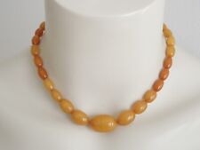 Vintage Bakelit Kette Oliven