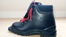 neu Alico Herren Glide Langlauf Stiefel NN75 3 Pin US8 EU 41 Leder made In Italy