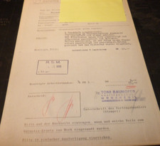 Messerschmitt KR 200 ORG- Garantie-Instandsetzungsbericht Nr.96-  1955