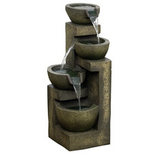 Gartenbrunnen, Springbrunnen