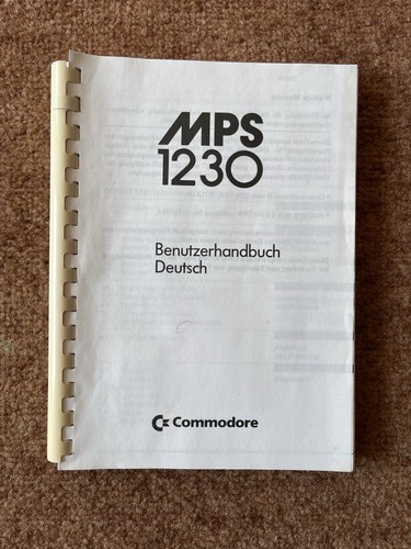 Commodore mps 1230 - commodore, *