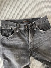 Nudie Jeans Jim Low Slim Used Black 31/34