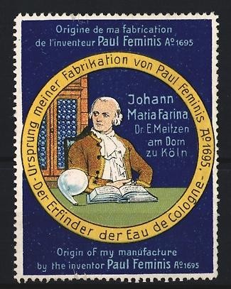 Reklamemarke köln ursprung - reklamemarke, köln,