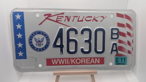 2011 kentucky veteran license - kentucky,