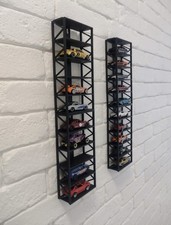 2x Wandregal Vitrine für 10