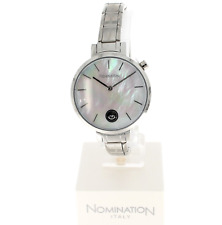 Nomination Uhr Paris rund Perlmutt CZ Zifferblatt 076033/008