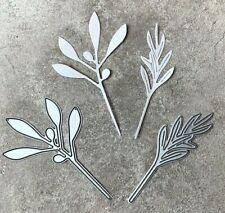 Stanzschablone/ Cutting Kräuter Set Rosmarin & Olivenzweig, bis 5x8 cm, 2-tlg.