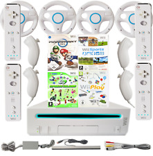 Nintendo Wii Spiele Konsole + Mario Kart, Sports, Play... alles original!