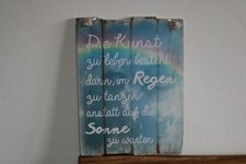 Holzschild, Holzbild aus