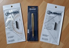 Talamex Navigationsbesteck Kartenzirkel Kursdreieck Anlegedreieck SBF