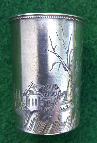 Vodkabecher silber moskau - vodkabecher,