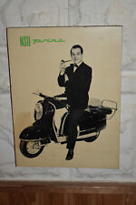 Altes Reklameschild NSU Werke In Neckarsulm,Motorroller/Oldtimer,50er Jahre,Deko