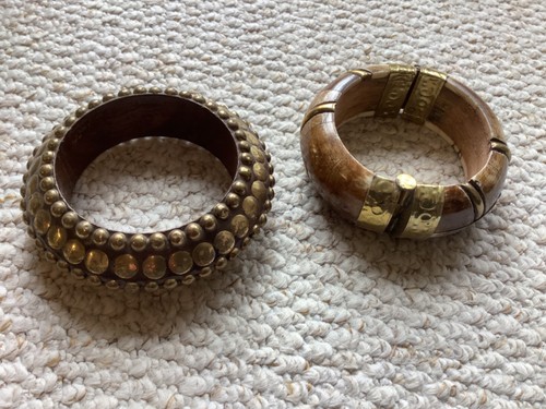 Bangle bracelet bein horn set - bangle,
