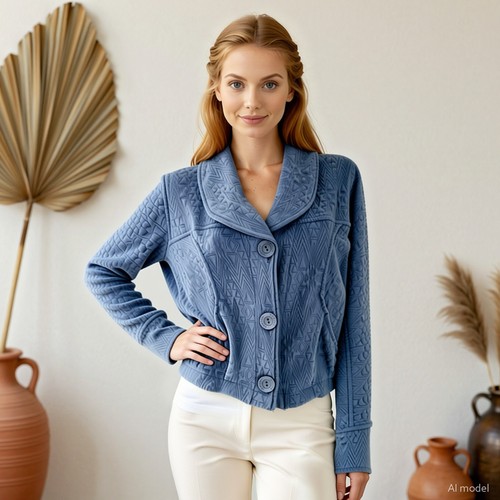 Kekoo boho extravagant blazer - kekoo,