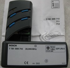 Original Bosch 4-Kanal Handsender 26,995 - 40,680 - 40,685 MHz Neu Ovp
