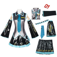 Hatsune Miku Vocaloid Cosplay Kostüm für Halloween oder Anime Convention