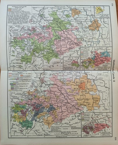 Wettinische lande historische - wettinische,