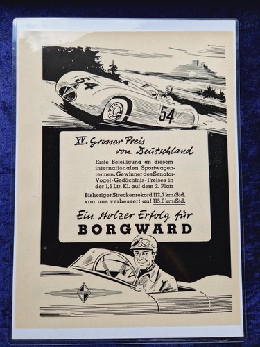 Borgward originale werbung - borgward,,