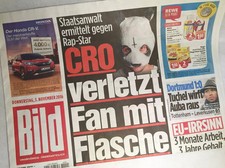 Bildzeitung vom 03.11.2016 *