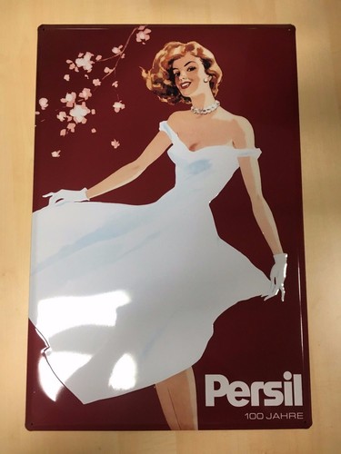 Persil blechschild 100 jahre - persil,