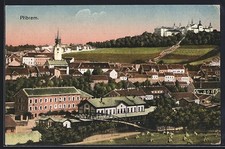 Ansichtskarte pribram - ansichtskarte,