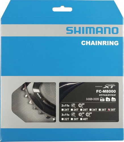 Shimano kettenblatt deore - kettenblatt, xt