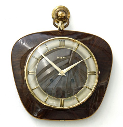 Vintage 25cm dugena - vintage, wanduhr