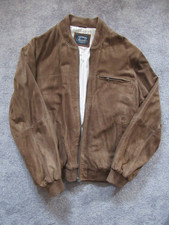 Herren Ziegenvelourlederjacke
