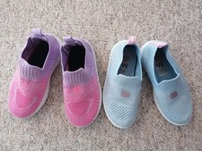 2 Paar Elefanten Kinder Mädchen Haus Schuhe Gr 26 Top Pink Hellblau Hausschuh 