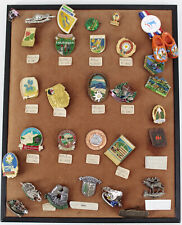 Konvolut 29 Wandernadeln Hutnadeln 1991 bis 1999 Leutasch Lermoos Lungauer (N)