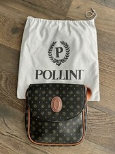 Sehr wertige Vintage Damenhandtasche der ital. Firma Pollini mit Schutzhülle