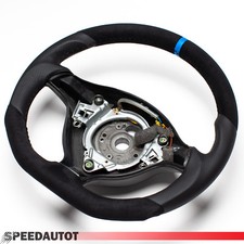 Tausch Tuning Abgeflacht Lenkrad für SEAT LEON, TOLEDO  Blauer Ring