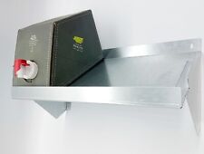 Für Juicebox Sirup Metall Wandhalter Küchenregal silber für Drei Boxen B-Ware