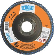 10 TYROLIT-Fächerscheiben