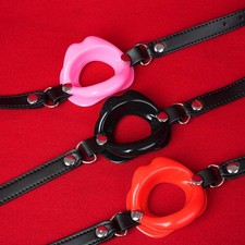 Silikon Lippen Mundknebel Mund