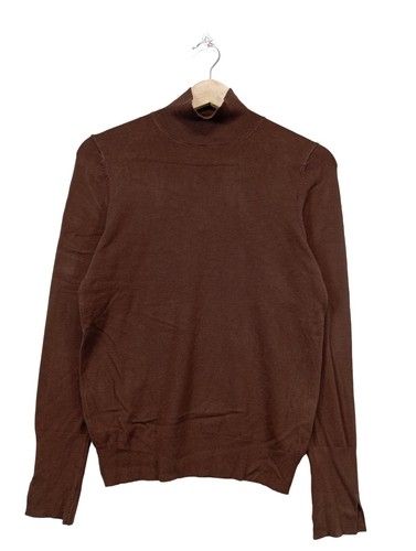 Zara feinstrickpullover braun - zara,