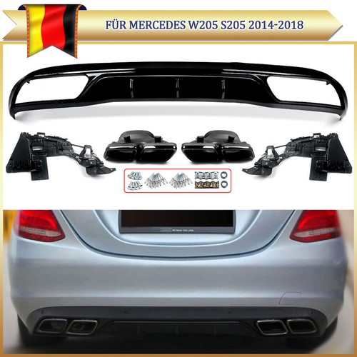 Schwarz heckdiffusor diffusor - schwarz,