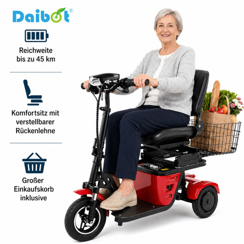 Daibot rad senioren roller - 3-rad,