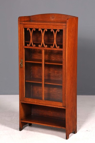 Stilvolle jugendstil vitrine - jugendstil,