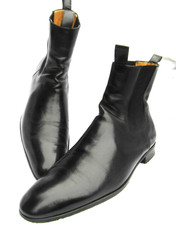 Gepflegte GUCCI STIEFEL-CHELSEA BOOTS-45-HANDARBEIT-Neu 1250€-Ikone-STIL-KULT