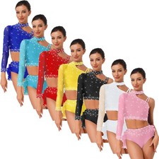 Damen tanzkleidung teilig - tanzkleidung, 2-teilig