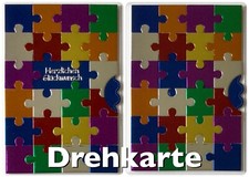 3D Grußkarte zum Drehen